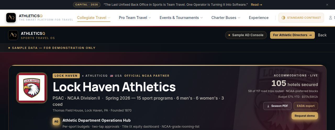 AD / Business Office sample portal preview